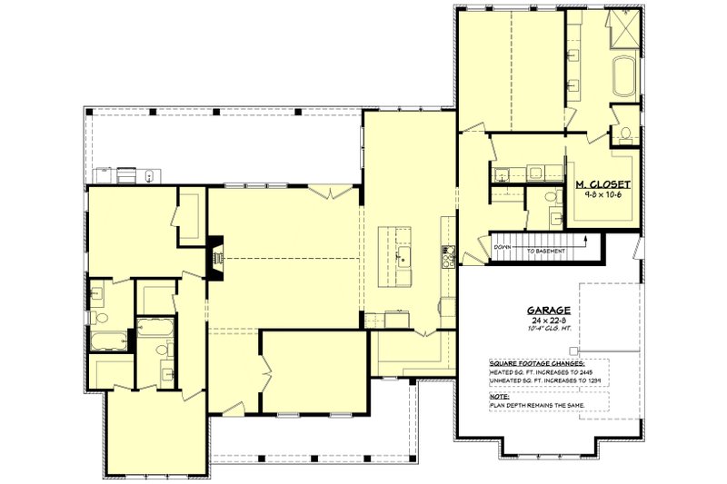 Architectural House Design - Floor Plan - Other Floor for Farmhouse House Plan #430-427 - 3 bed, 3.5 bath