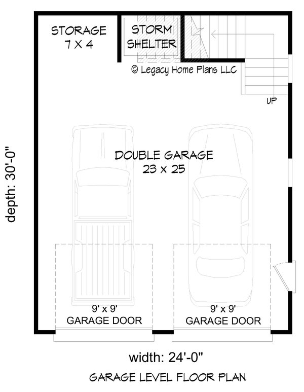 House Blueprint - Country Floor Plan - Main Floor Plan #932-601