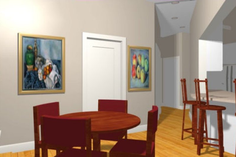 Home Plan - Photo 2 for Southern House Plan #56-177 - 3 bed, 2.5 bath