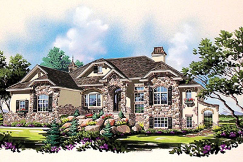 Bungalow Style House Plan - 5 Beds 3.5 Baths 2375 Sq/Ft Plan #5-281