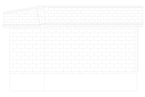Exterior - Other Elevation 1 for Traditional House Plan #1060-93, 0 bath