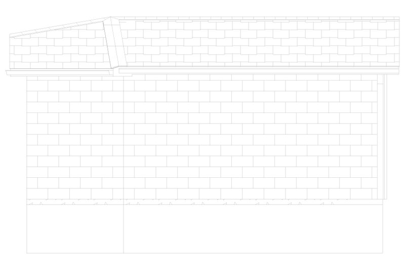 Architectural House Design - Exterior - Other Elevation 1 for Traditional House Plan #1060-93, 0 bath