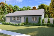 Bungalow Style House Plan - 2 Beds 1 Baths 1190 Sq/Ft Plan #1060-279 