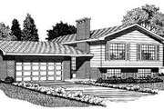 Traditional Style House Plan - 3 Beds 1 Baths 1328 Sq/Ft Plan #47-117 