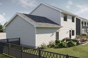 Traditional Style House Plan - 3 Beds 2.5 Baths 1478 Sq/Ft Plan #455-553 