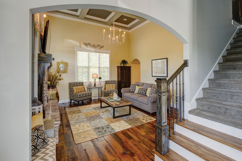 Architectural House Design - Interior - Entry 1 for European House Plan #927-362 - 4 bed, 3 bath