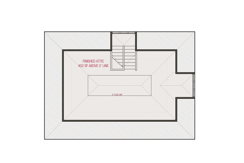 Dream House Plan - Floor Plan - Other Floor for Craftsman House Plan #461-84 - 4 bed, 3.5 bath