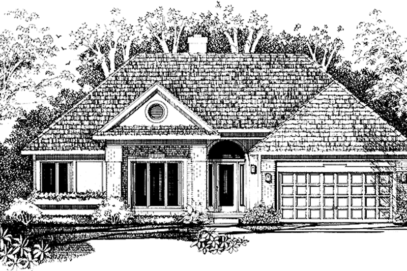 House Design - Craftsman Exterior - Front Elevation Plan #72-936
