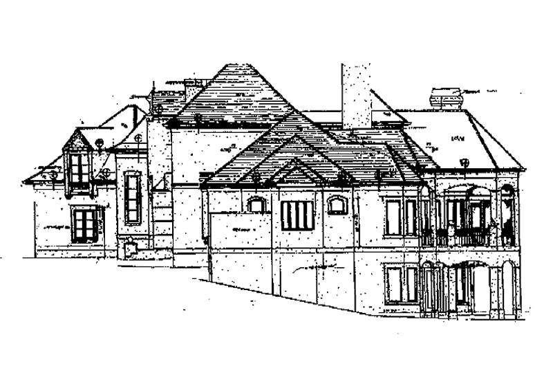 Dream House Plan - Floor Plan - Other Floor for European House Plan #453-318 - 4 bed, 5.5 bath
