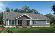 Craftsman Style House Plan - 3 Beds 2.5 Baths 2186 Sq/Ft Plan #132-539 