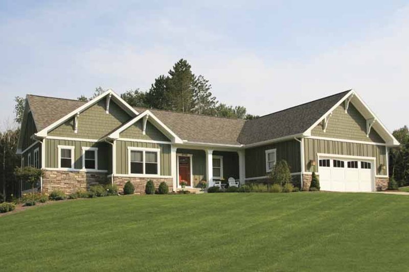 Home Plan - Exterior - Front Elevation 8 for Craftsman House Plan #928-129 - 3 bed, 2.5 bath