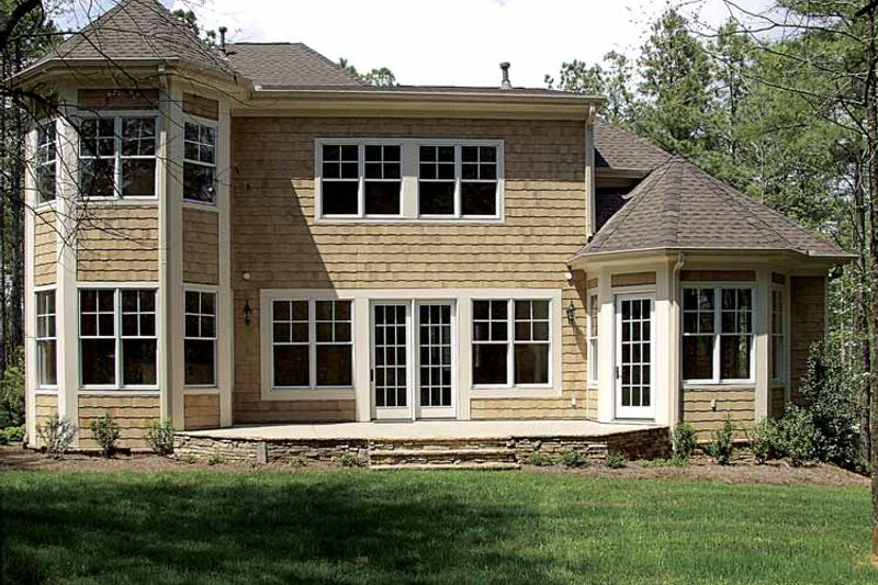Dream House Plan - Exterior - Rear Elevation for Country House Plan #453-523 - 4 bed, 3.5 bath