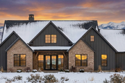 Farmhouse Style House Plan - 4 Beds 3 Baths 2318 Sq/Ft Plan #1096-140 Exterior 