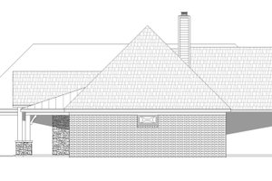 Exterior - Other Elevation 1 for Country House Plan #932-289 - 4 bed, 3.5 bath