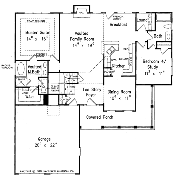 House Plan Design - Country Floor Plan - Main Floor Plan #927-473