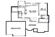 European Style House Plan - 3 Beds 4 Baths 3345 Sq/Ft Plan #67-254 