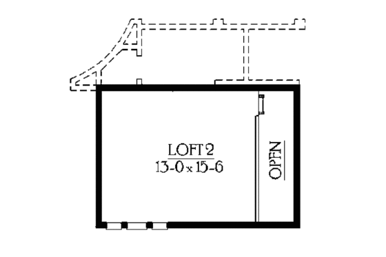 Floor Plan - Other Floor 1 for Craftsman House Plan #132-508 - 4 bed, 5 bath