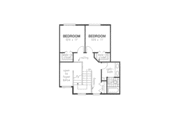 European Style House Plan - 3 Beds 2.5 Baths 1957 Sq/Ft Plan #18-9045 