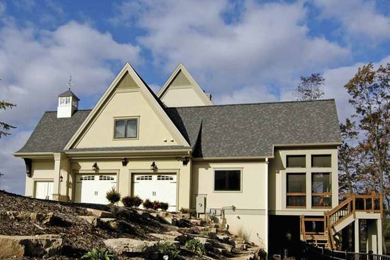 Exterior - Other Elevation for European House Plan #928-25 - 6 bed, 3.5 bath
