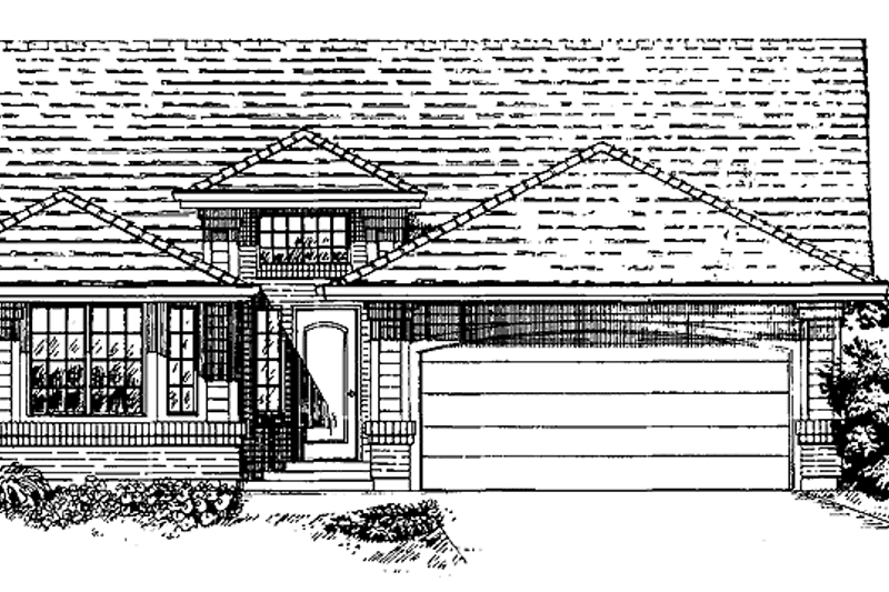 Dream House Plan - Exterior - Front Elevation 3 for Craftsman House Plan #47-758 - 3 bed, 2 bath