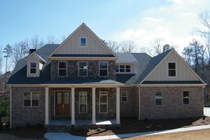 Country Exterior - Front Elevation Plan #927-374
