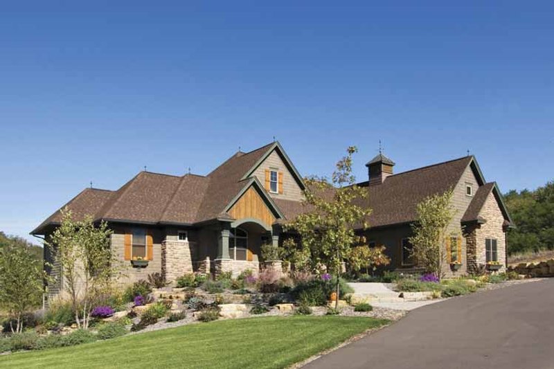 Home Plan - Exterior - Front Elevation 4 for Traditional House Plan #51-680 - 4 bed, 3.5 bath