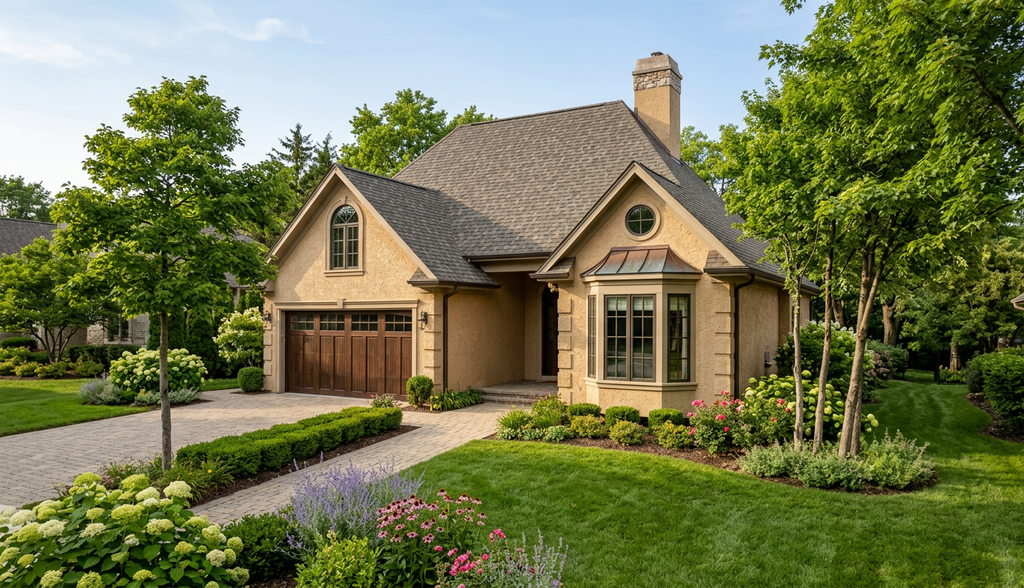Exterior - Front Elevation 2 for European House Plan #30-151 - 2 bed, 2 bath