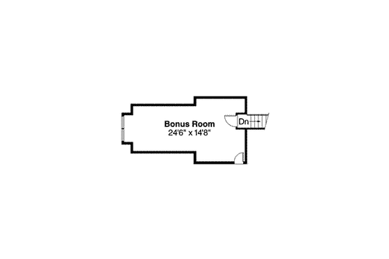 Floor Plan - Other Floor House Plan #124-402 - 3 bed, 3 bath