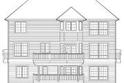 Mediterranean Style House Plan - 4 Beds 3.5 Baths 2993 Sq/Ft Plan #48-785 