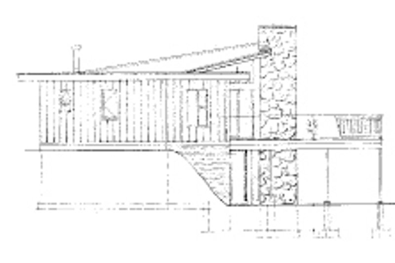 House Design - Exterior - Other Elevation for Contemporary House Plan #47-666 - 3 bed, 1 bath