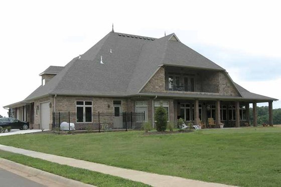 Exterior - Rear Elevation for Contemporary House Plan #11-280 - 5 bed, 5.5 bath