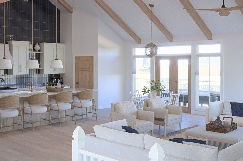 Architectural House Design - Interior - Other 1 for Beach House Plan #455-794 - 2 bed, 2 bath