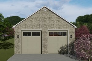 Traditional Exterior - Front Elevation Plan #1060-85