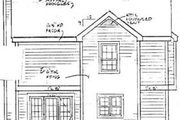 Victorian Style House Plan - 3 Beds 2.5 Baths 1558 Sq/Ft Plan #3-128 
