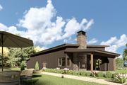 Barndominium Style House Plan - 1 Beds 1.5 Baths 1397 Sq/Ft Plan #1070-221 