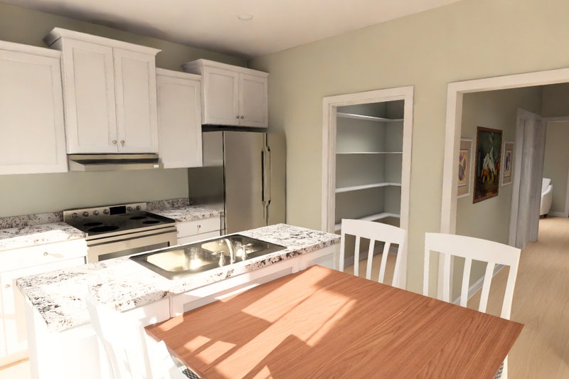 Home Plan - Interior - Kitchen 1 for Modern House Plan #513-2486 - 4 bed, 4 bath
