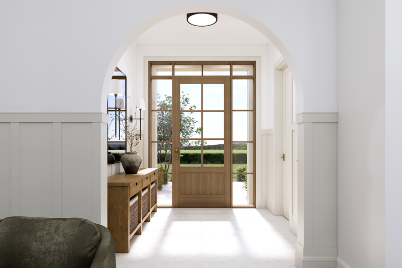 Architectural House Design - Interior - Entry for European House Plan #1114-124 - 3 bed, 2.5 bath
