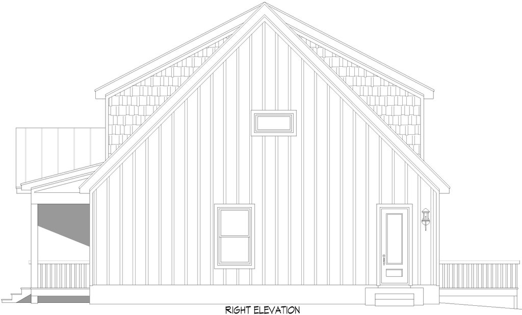 Cabin Style House Plan - 3 Beds 2.5 Baths 2639 Sq/Ft Plan #932-1046 ...