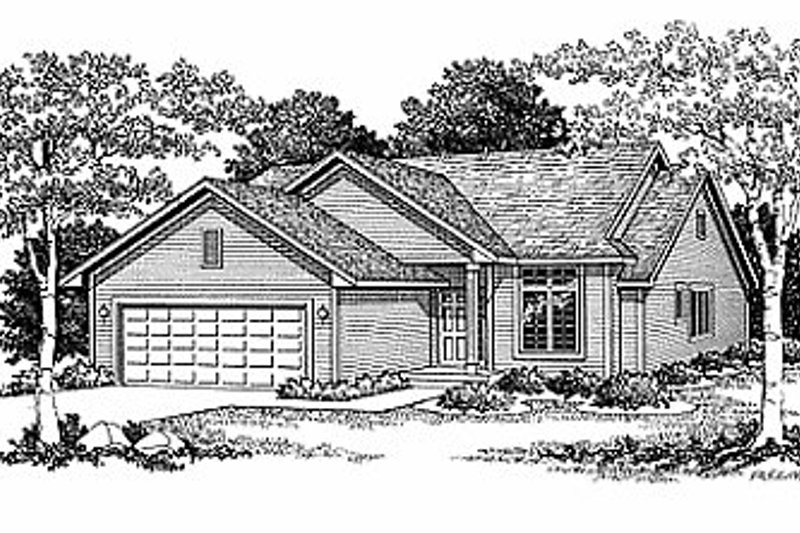 Dream House Plan - Traditional Exterior - Front Elevation Plan #70-128