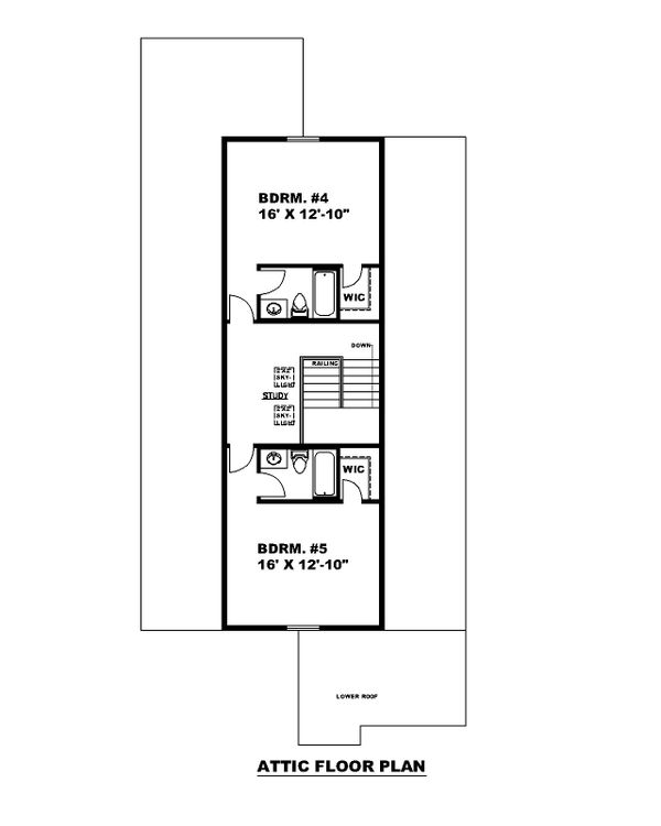 Architectural House Design - Traditional Floor Plan - Other Floor Plan #117-912