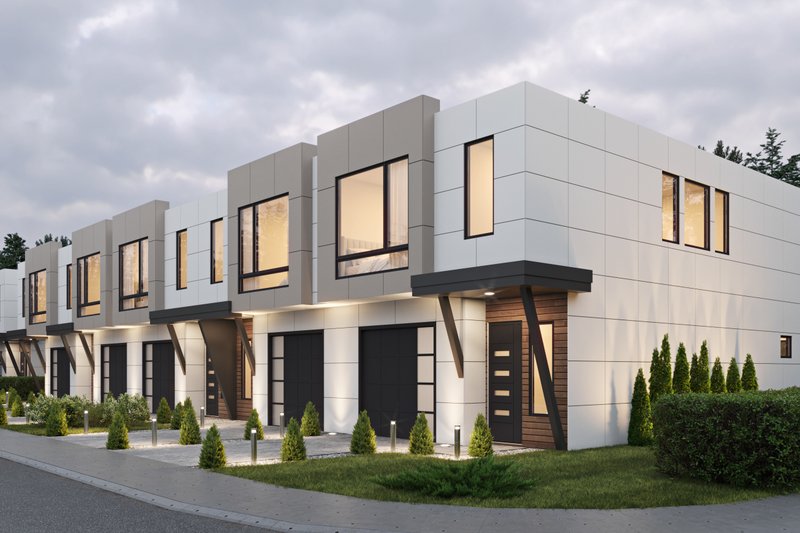 Dream House Plan - Exterior - Other Elevation for Contemporary House Plan #1066-247 - 15 bed, 10.5 bath