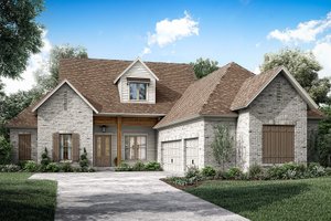 Traditional Exterior - Front Elevation Plan #1081-24