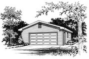 Traditional Style House Plan - 0 Beds 0 Baths 912 Sq/Ft Plan #22-409 