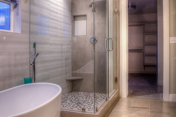 Interior - Master Bathroom 2 for Contemporary House Plan #20-2205 - 4 bed, 2.5 bath