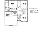 Craftsman Style House Plan - 3 Beds 3 Baths 2155 Sq/Ft Plan #20-1776 