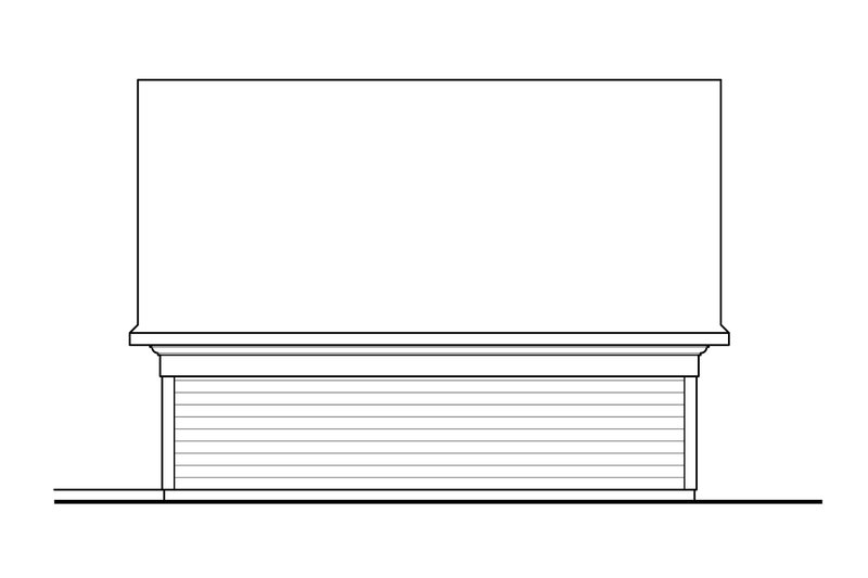 Dream House Plan - Exterior - Other Elevation 1 for Country House Plan #124-1179, 0 bath