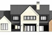 Modern Style House Plan - 4 Beds 4.5 Baths 4557 Sq/Ft Plan #1096-161 Exterior 