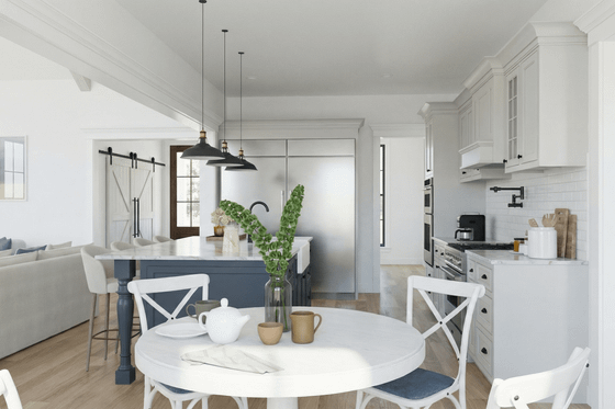 Interior - Kitchen for Farmhouse House Plan #923-458 - 3 bed, 3.5 bath