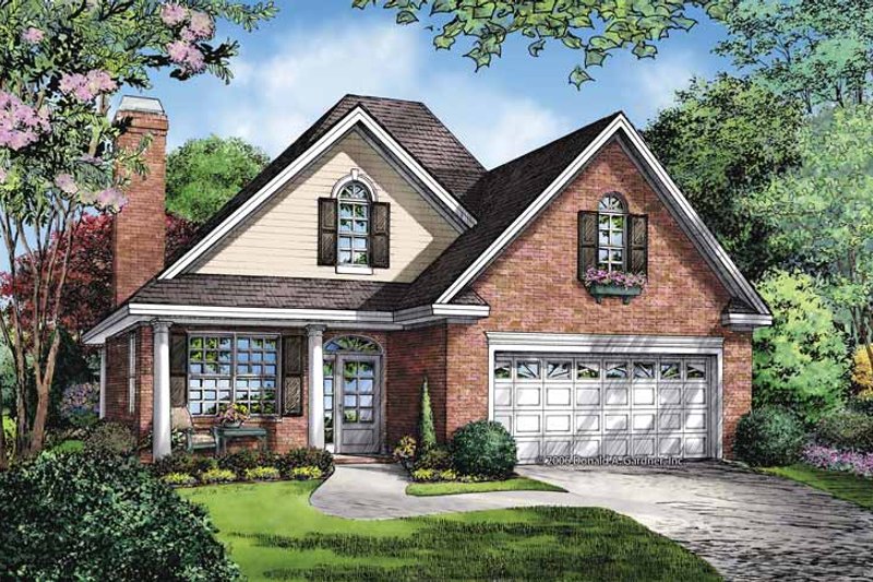 Home Plan - Ranch Exterior - Front Elevation Plan #929-865