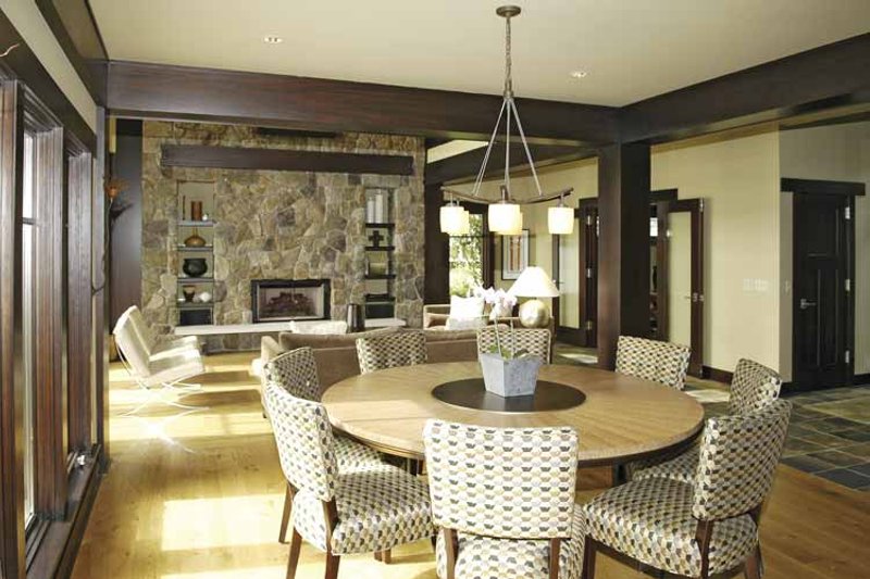 Dream House Plan - Interior - Dining Room for Craftsman House Plan #928-15 - 2 bed, 3 bath
